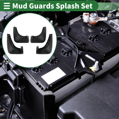 Mud Flaps Splash Guards for Kia Carens (2007–2015) W/ Mount Accessories