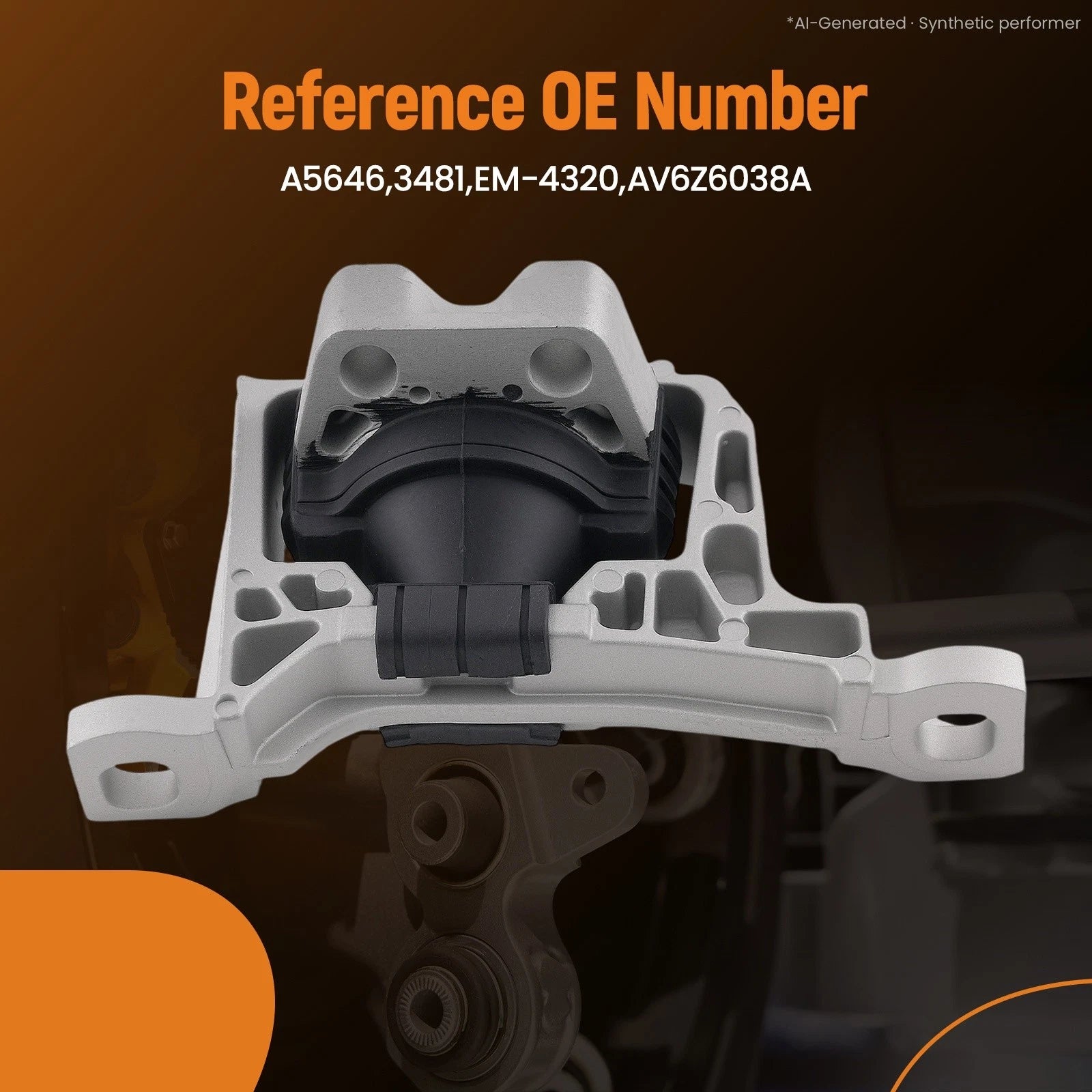 Engine Mount Kit for Ford Focus 2.0L (2012–2018) AV6Z6038A