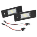 Pair Error Free LED License Plate Lights for BMW E81 E87 E63 E64 E86