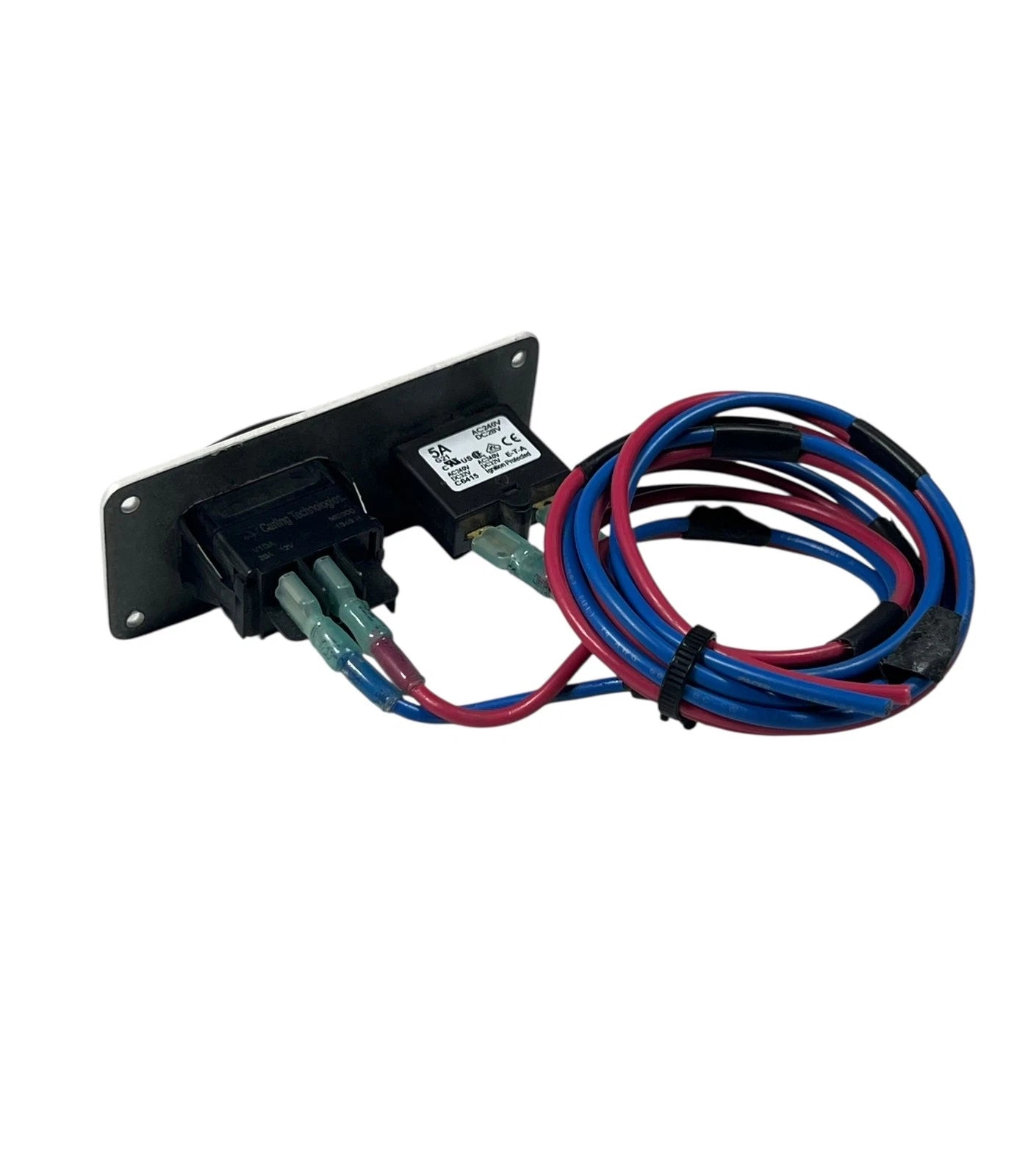 Baitwell Fill Switch Panel for (4 3/8in x 1 7/8in)