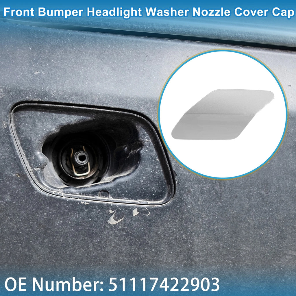 Front Left Washer Nozzle Cover Cap Replacement for BMW X6 (2015–2019)