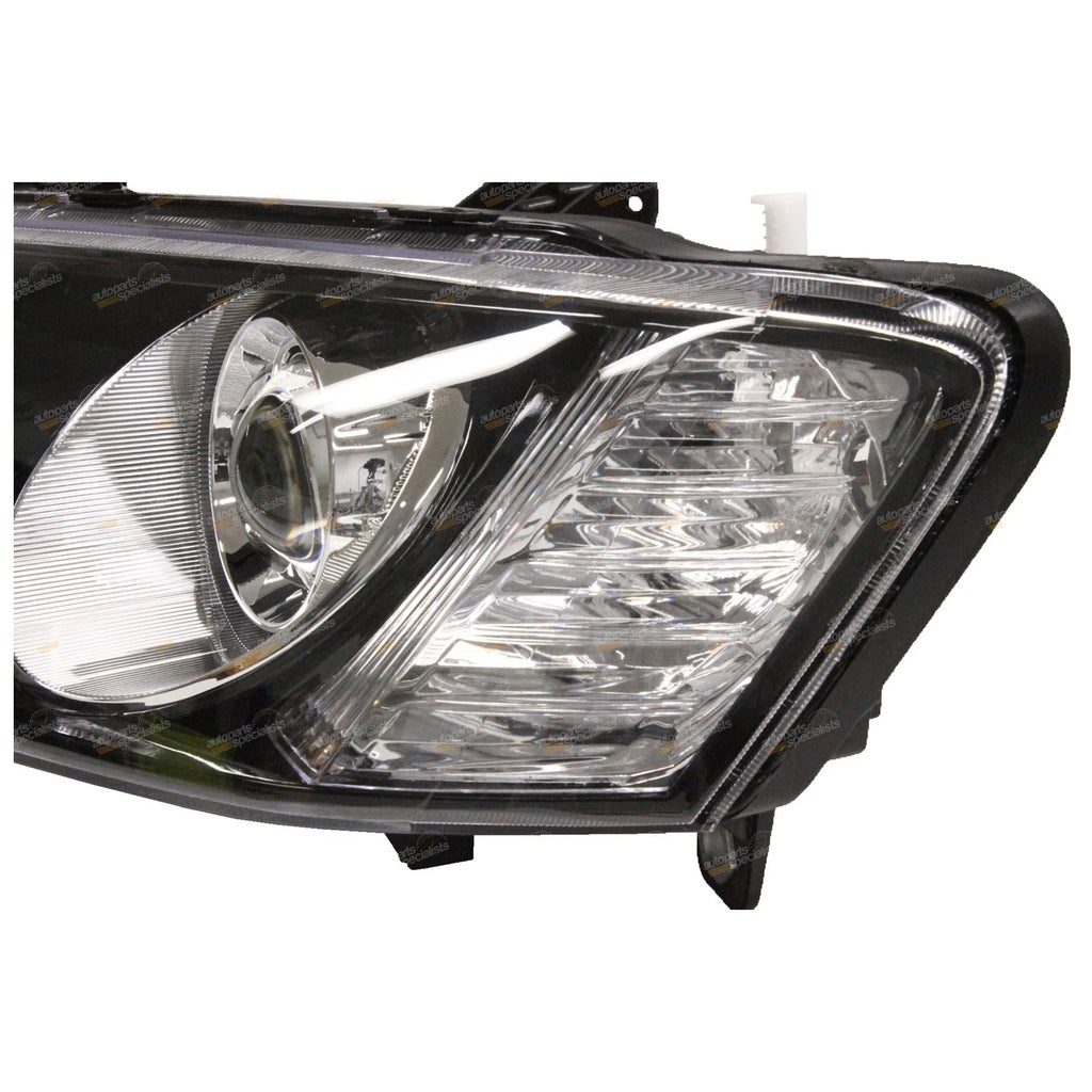 LH Black Projector Headlight for Holden Commodore VE Series 2 (2010–2013)