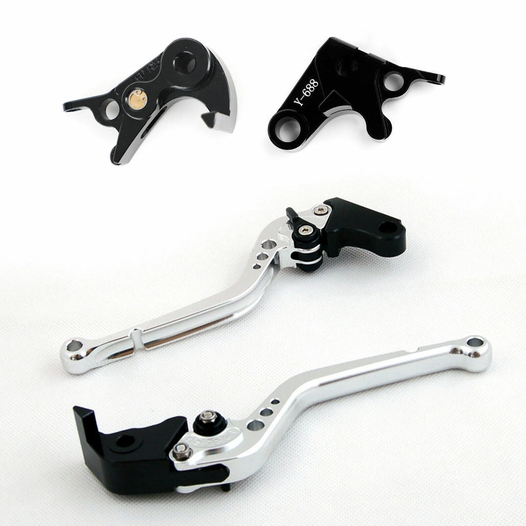 Long Clutch Brake Lever for Yamaha YZF R1/R1M/R1S (2015–2021), YZF R6 (2017–2020) T9