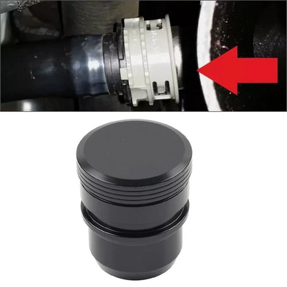 1pc Black Blow Off Valve Mod Plug For Ford F150 EcoBoost 2.7L 2015-2023