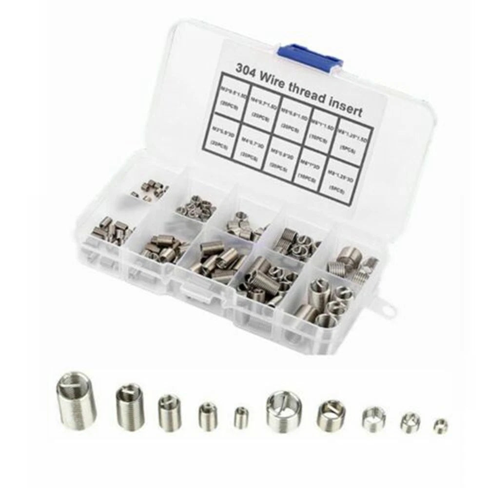 Helicoil Thread Repair Insert Kit for M3, M5, M6, M8