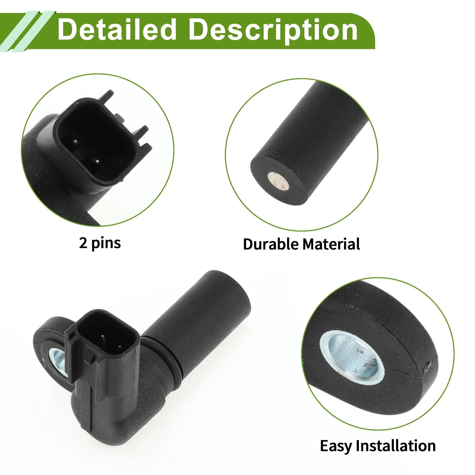 Crankshaft Position Sensor Replacement for Mazda B2500 1998-2001 2.5L (1 Pc)