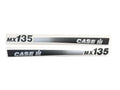Replacement Curved Decal Set for Case IH MX135