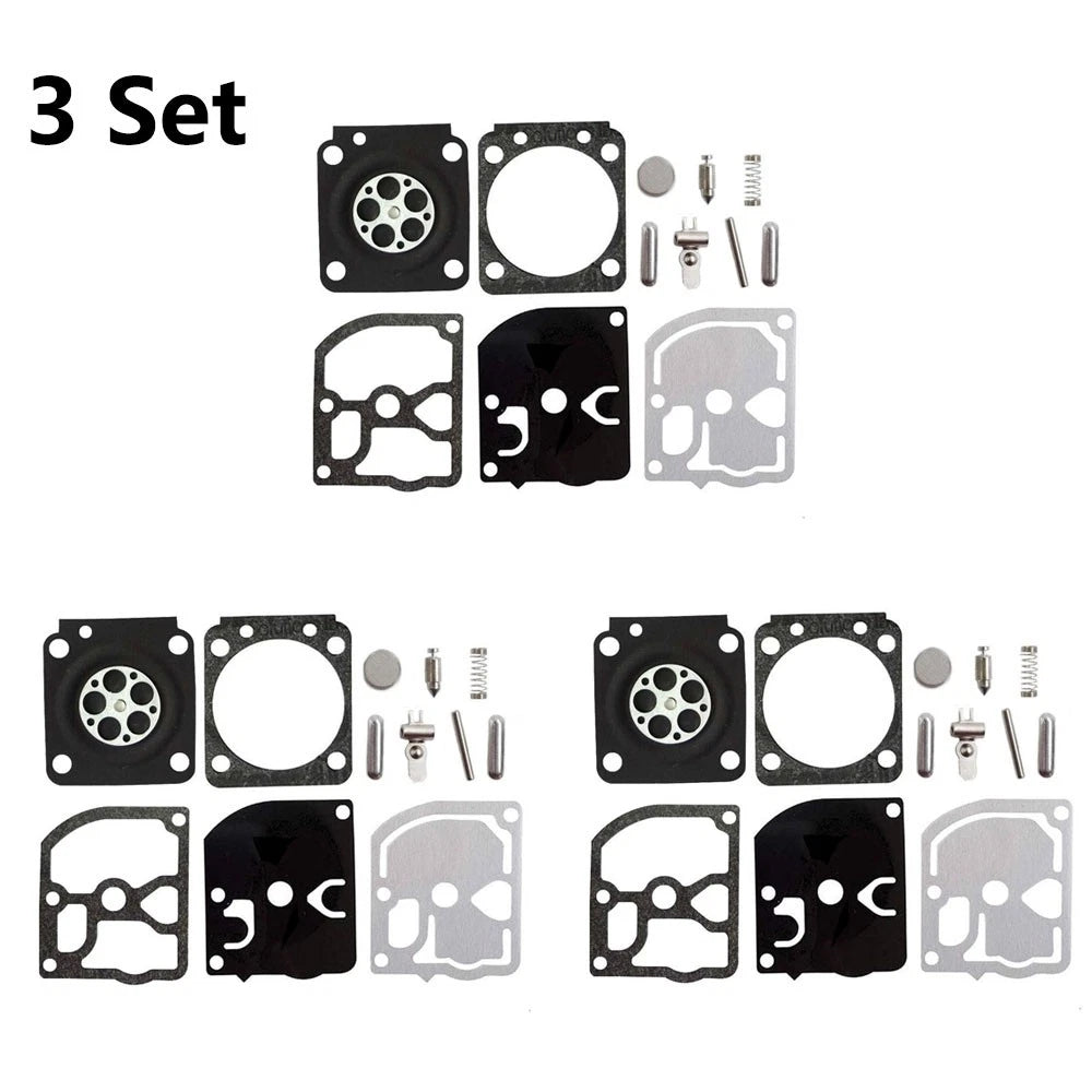 3X Carburetor Kit for Husqvarna 570 575XP 576XP (2005–2017) 537385601 Zama RB-130