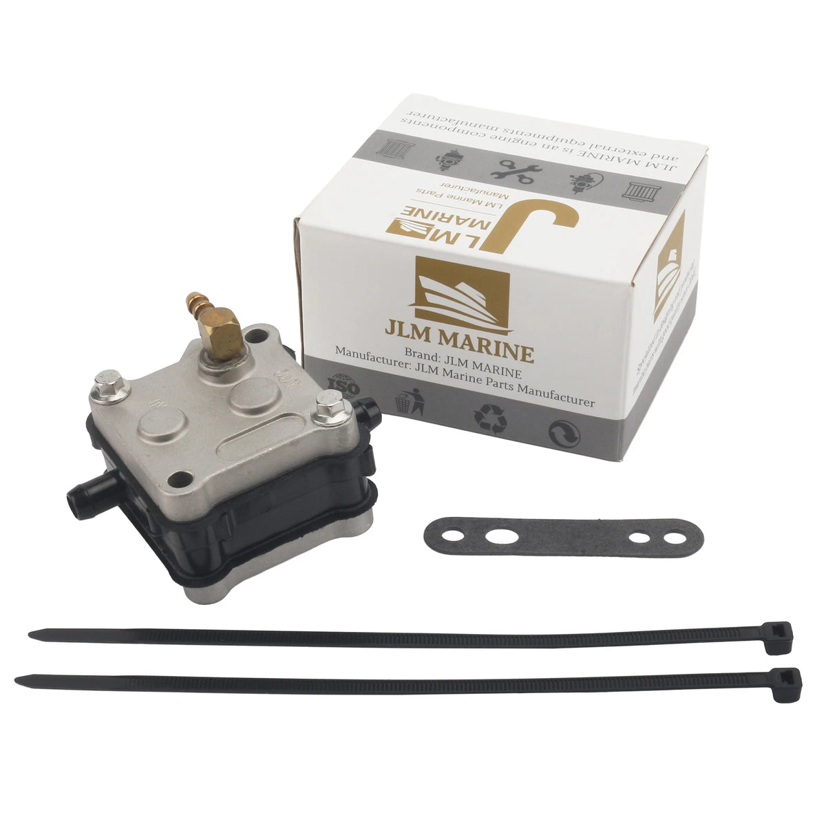 Fuel Pump & Gasket Kit for Mercury Mariner 2-Stroke 30-250 HP (Year Range)