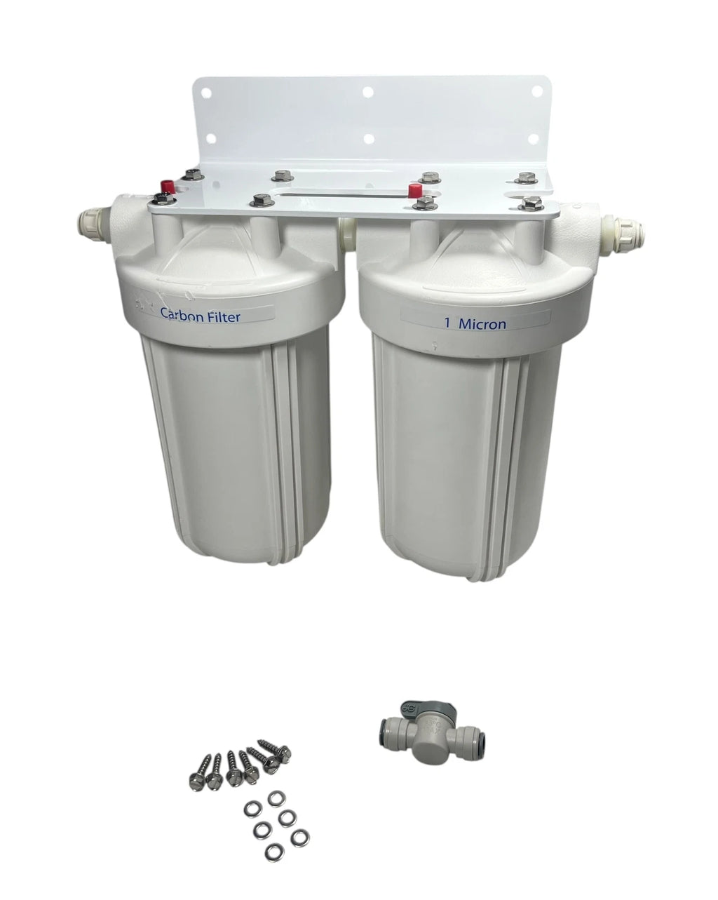 Pre Filter Assembly with Carbon & 1 Micron Filter for Blue Water