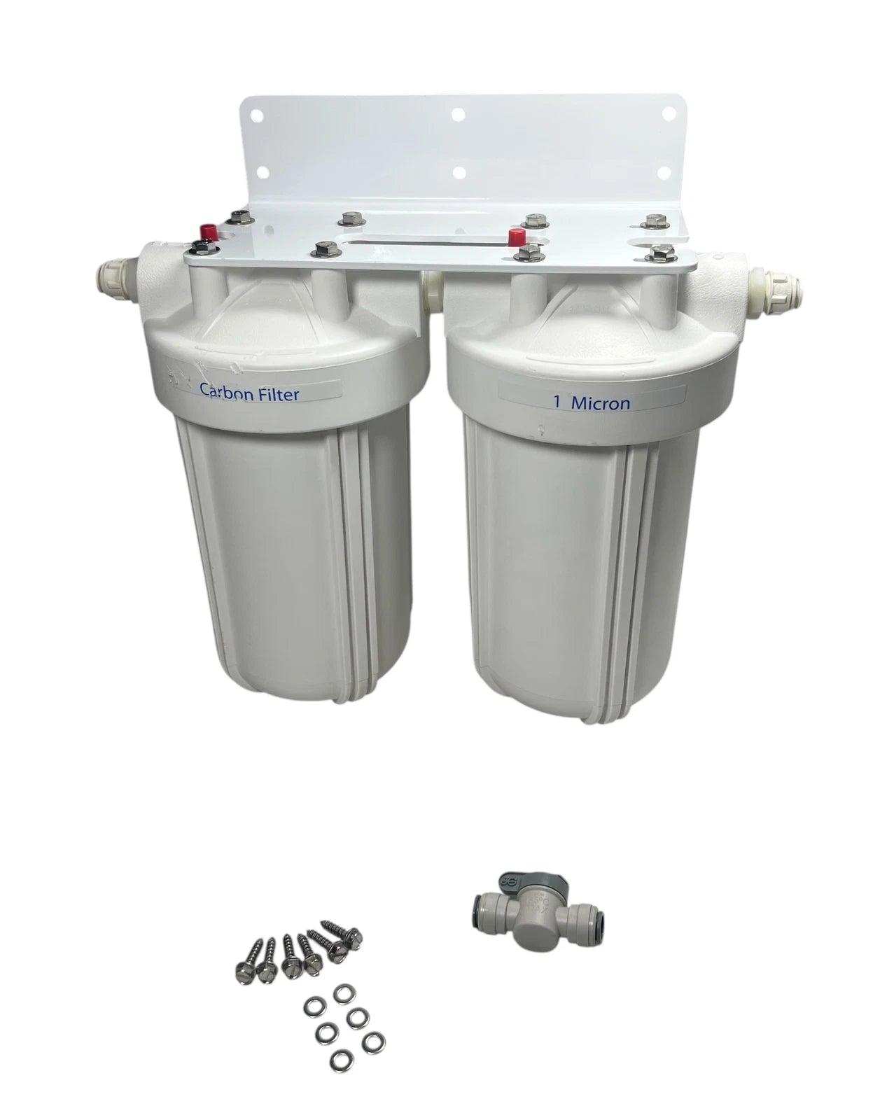 Pre Filter Assembly with Carbon & 1 Micron Filter for Blue Water