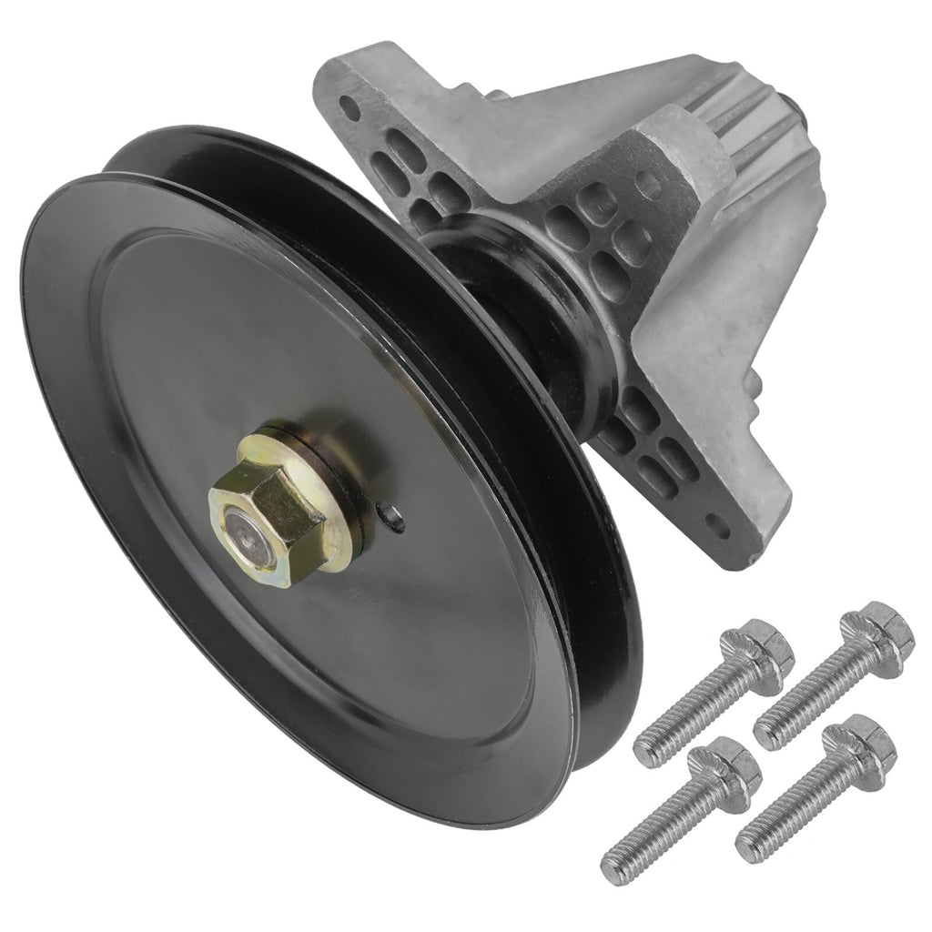 Spindle Assembly with Pulley Bolt Replacement for Cub Cadet RZT L42 L46 (2015–2018)