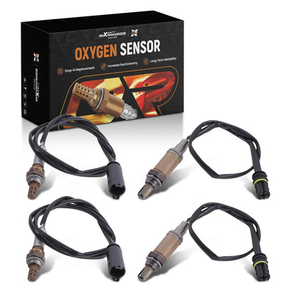 4X O2 Oxygen Sensor for BMW E46 323i 325i 328i 330i 525i X3 X5 (1998–2006)