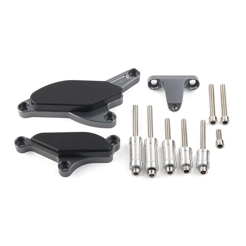 Engine Slider Frame Crash Protector Pads for Kawasaki Ninja ZX10R (2008–2010)