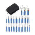 36-Piece Depinning Tool Set for Automotive and Electronics Terminal Extraction