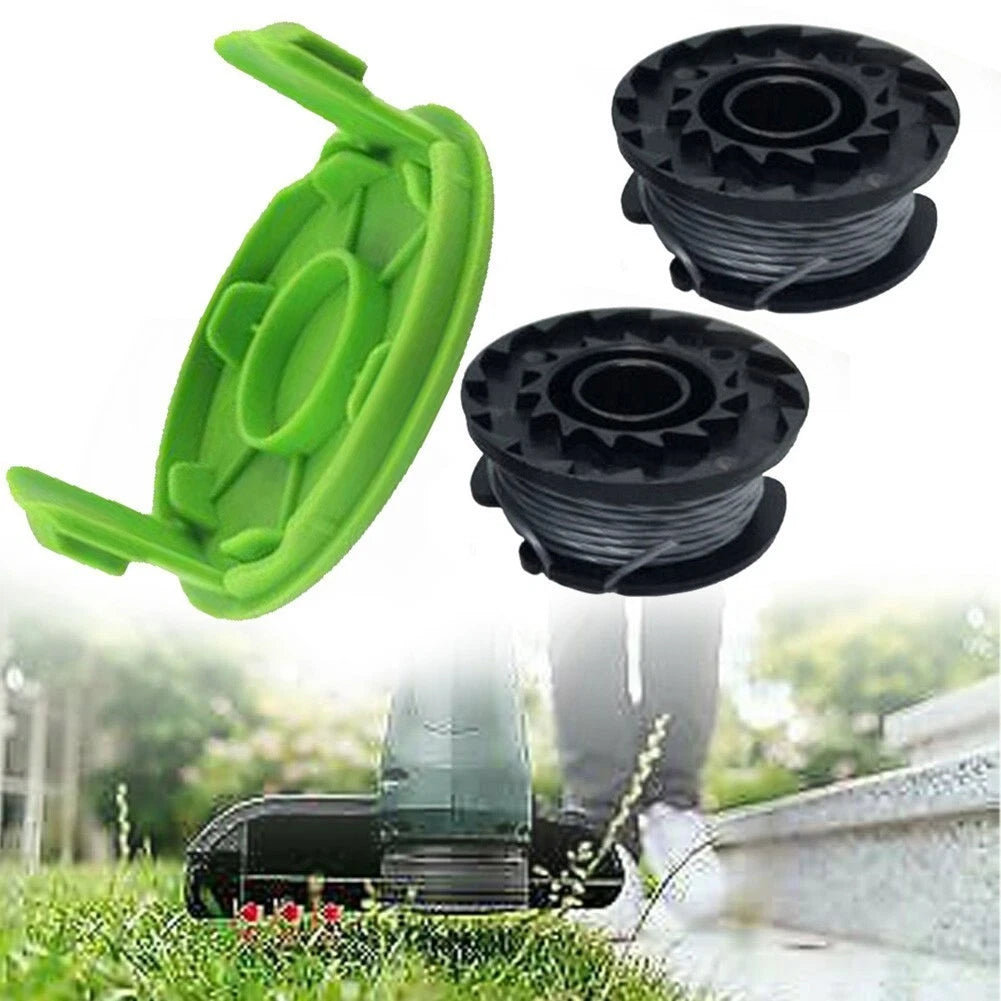 Spool and Cover Cap for Grass Trimmer OLT183 (2 Pack)