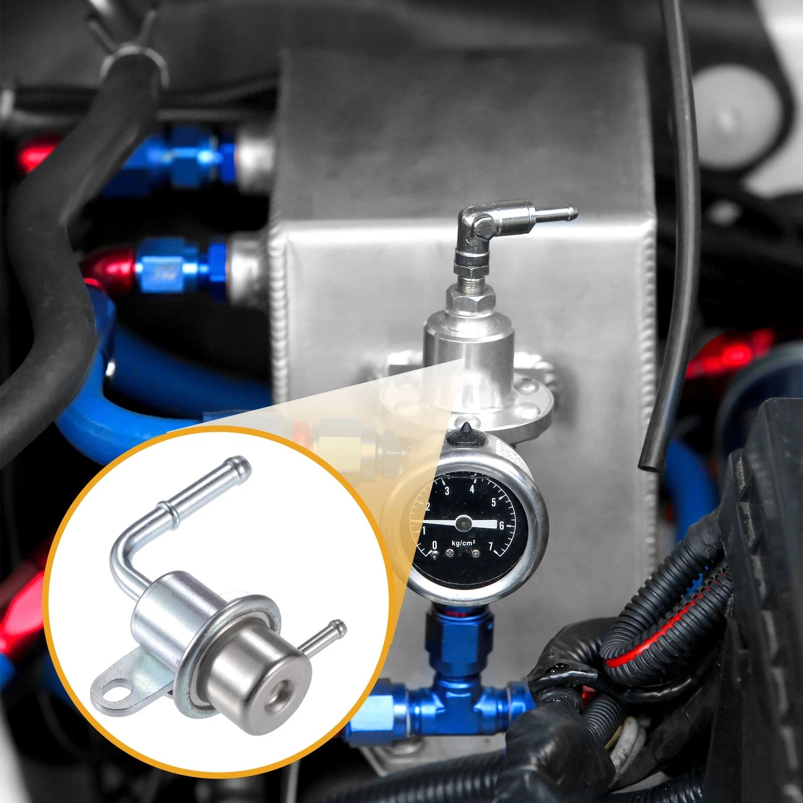 Fuel Injection Pressure Regulator Replacement for Mitsubishi Outlander (2003–2007)