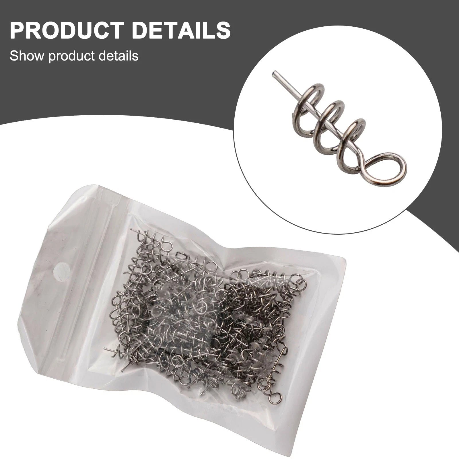 Crank Hook Spring Lock Pin for Fishing Connector