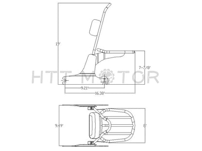 Sissy Bar Backrest & Luggage Rack for Harley Softail (2000–2023)
