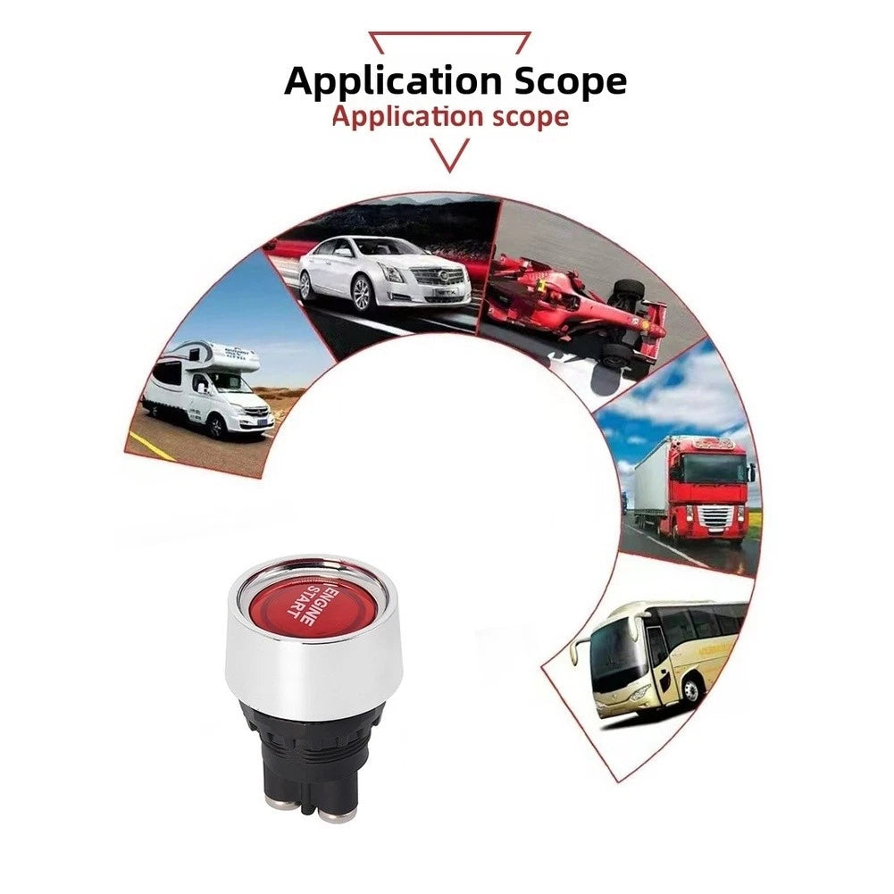 Push Button Start Switch for Car and SUV Engines (12V 24V)
