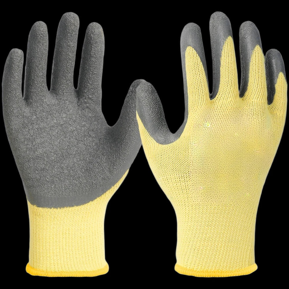 Insulating Gloves for Construction (400V) - Rubber, Elastic Cuff, Breathable