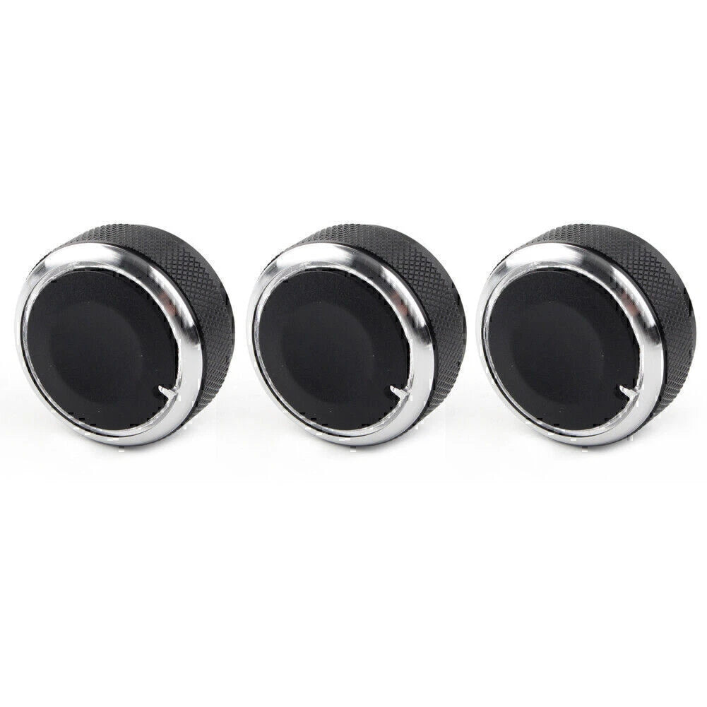 3X A/C Panel Control Switch Knob Cover for Mazda 3 (2004–2009)