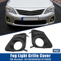Front Fog Light Grille Cover Trims Pair for Toyota Corolla (2011–2013)