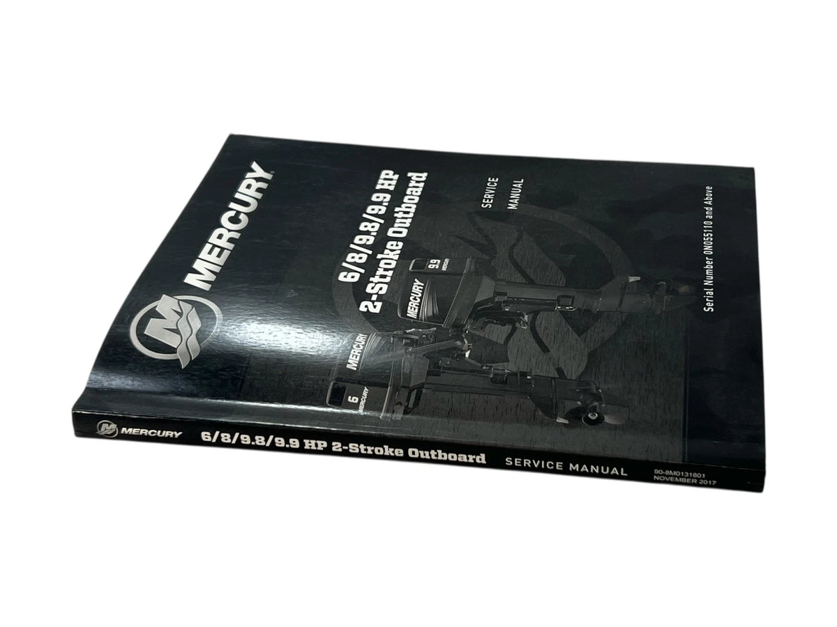 Outboard Service Manual for Mercury 6/8/9.8/9.9 HP (90-8M0131801)