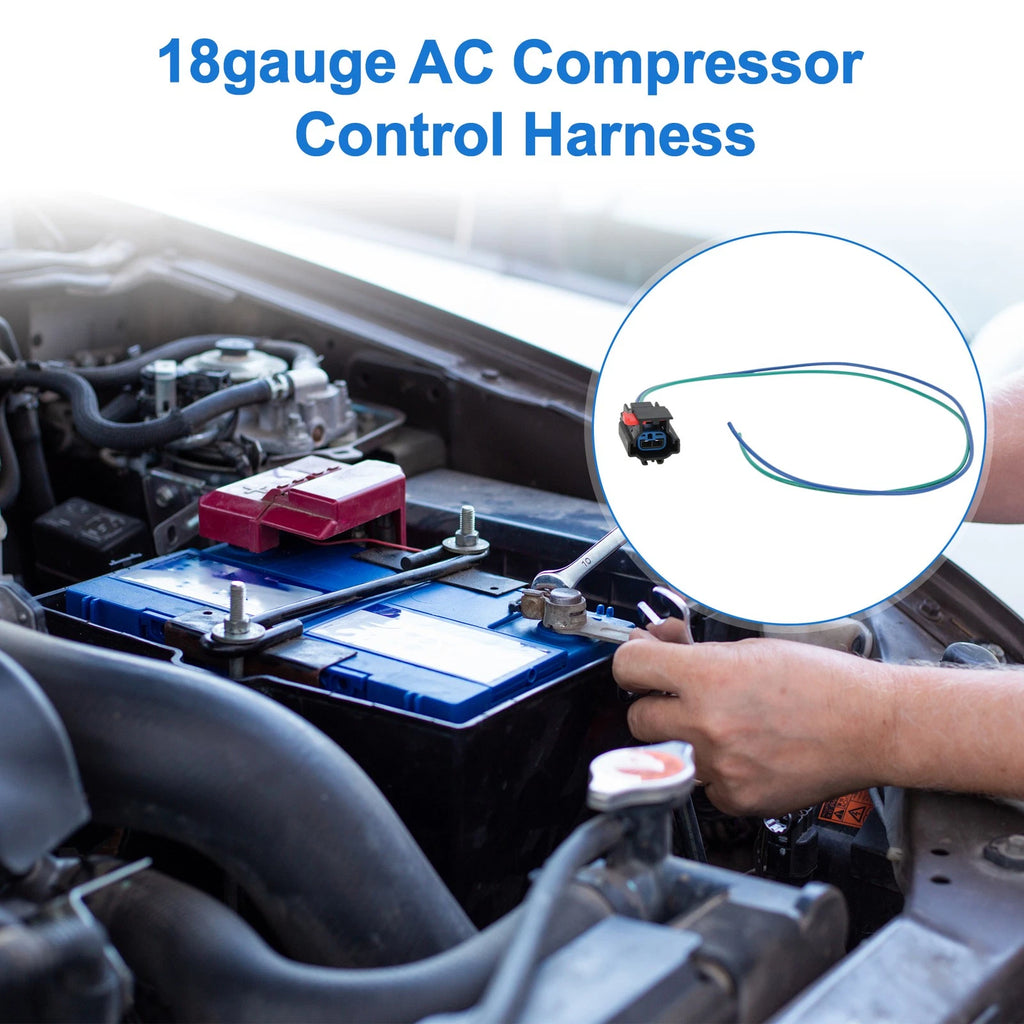 A/C Compressor Control Valve Plug 2 Pin Replacement for Buick Skyhawk (1983–1988)