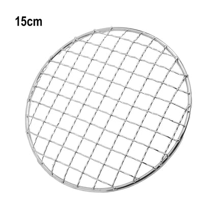 Stainless Steel Barbecue Grid for Even Heating (No Food Leakage)
