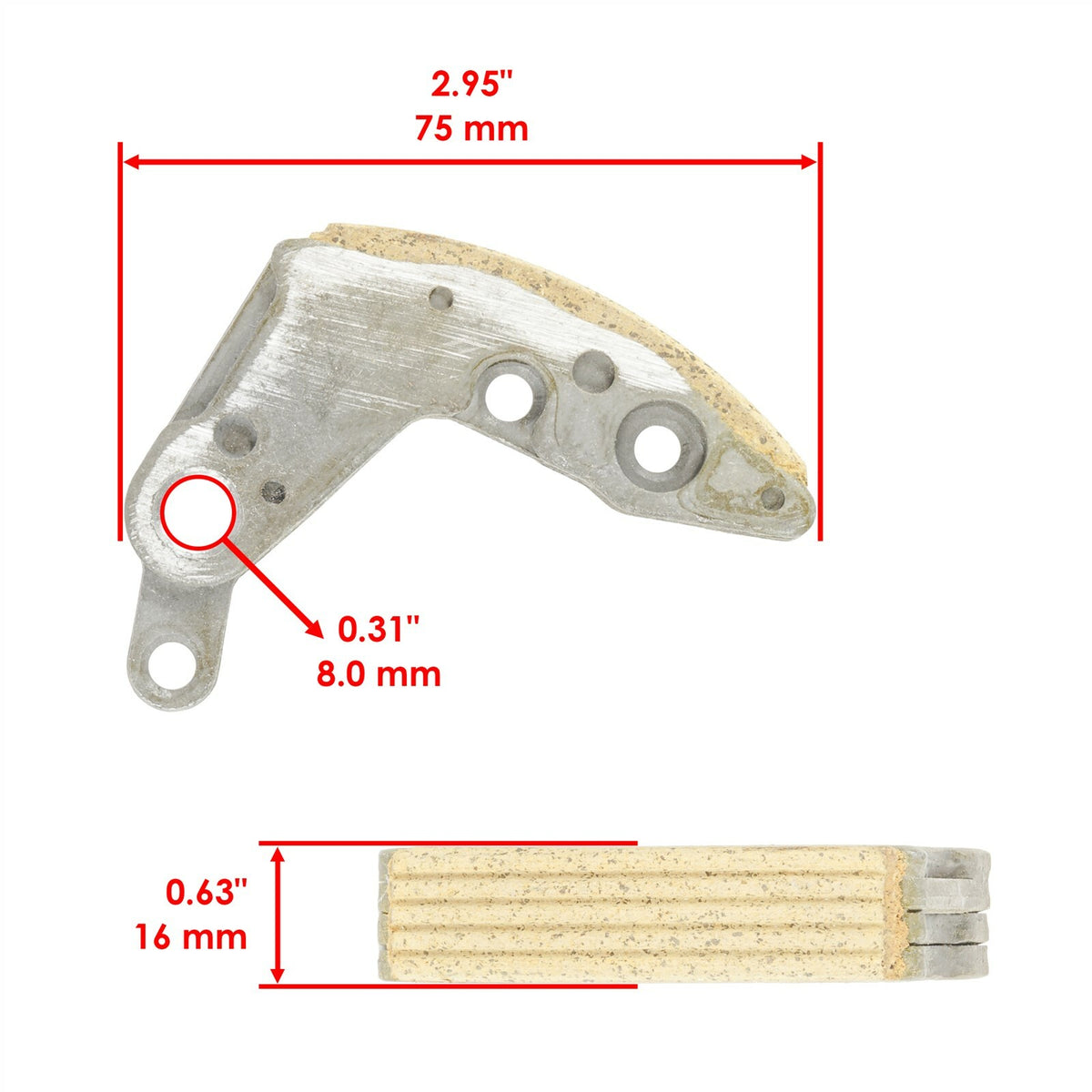 Clutch Release Bearing and Carrier Shoes Heavy Duty for Honda TRX350D (1987–2000)