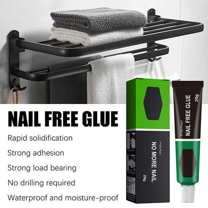 All-Purpose Nail-Free Glue Adhesive Sealant Quick-Drying