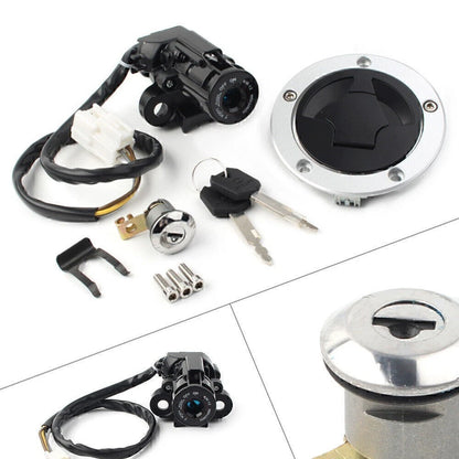 Fuel Tank Cap Ignition Switch Seat Lock Key for Kawasaki Z1000 (2010–2016)
