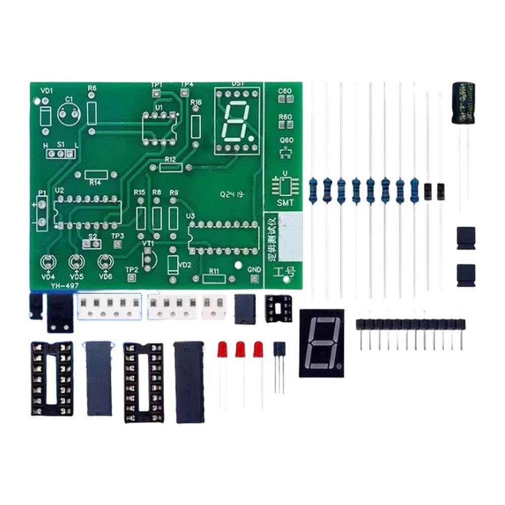 Electronic Skill Practice Kit for Logic Tester and PCB Soldering