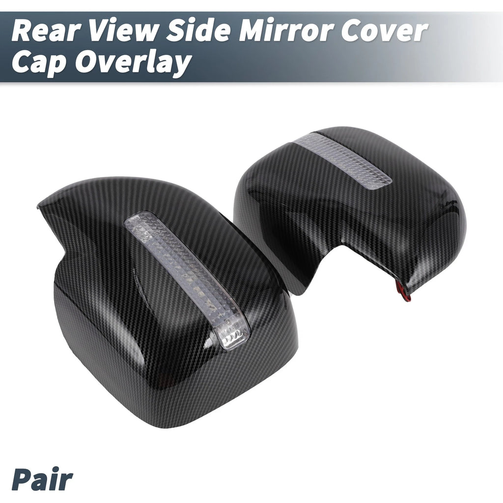 Rearview Mirror Cover Overlay Replacement for Lexus LX470 (1998–2007)