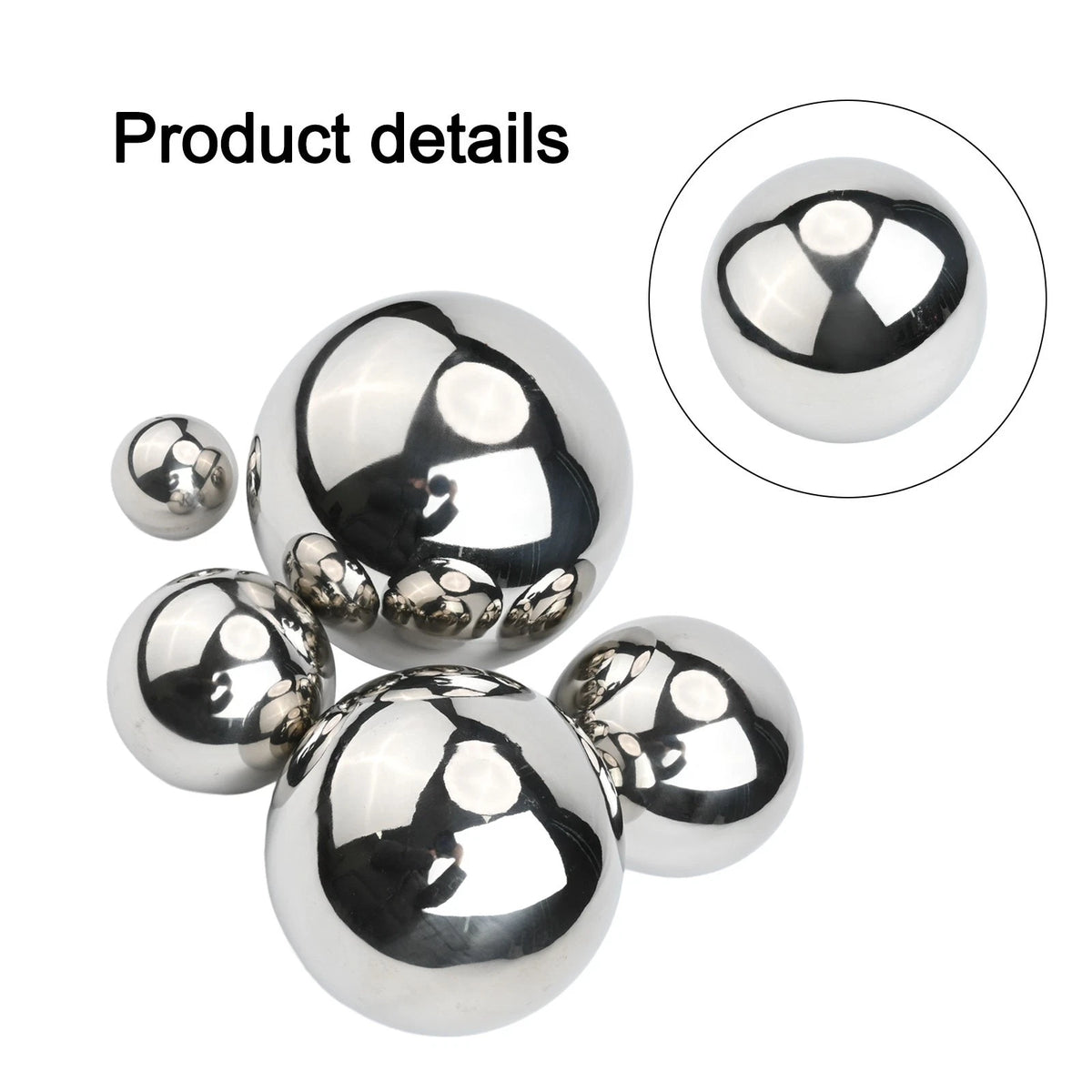 Reflective Stainless Steel Decorative Balls for Various Sizes