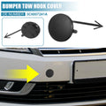 3C8807241A Front Bumper Tow Hook Cover for Volkswagen Passat CC (2009–2017)