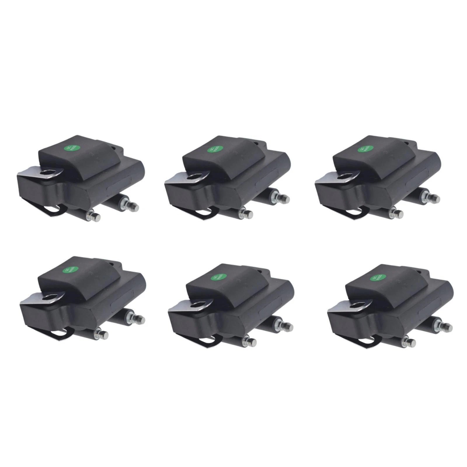 Set of 6 Ignition Coils for Johnson Evinrude Outboard Engine (582508, 18-5179)