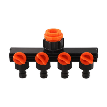 4 Way Garden Hose Splitter Adapter for Multiple Hoses