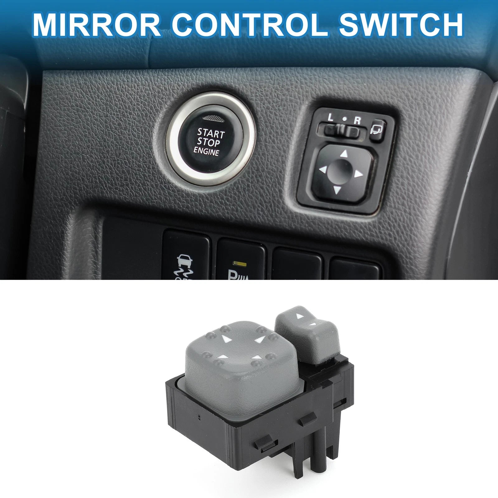 Car Mirror Switch Replacement for Chevrolet Blazer S10 (2002–2005)