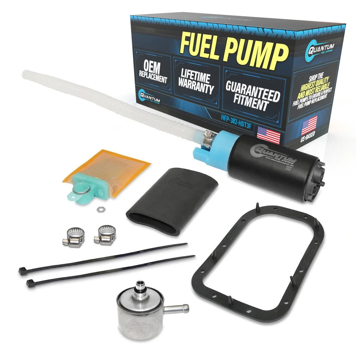 Fuel Pump + Gasket for Harley Davidson FLST FXST (2001–2007) 75132-01D