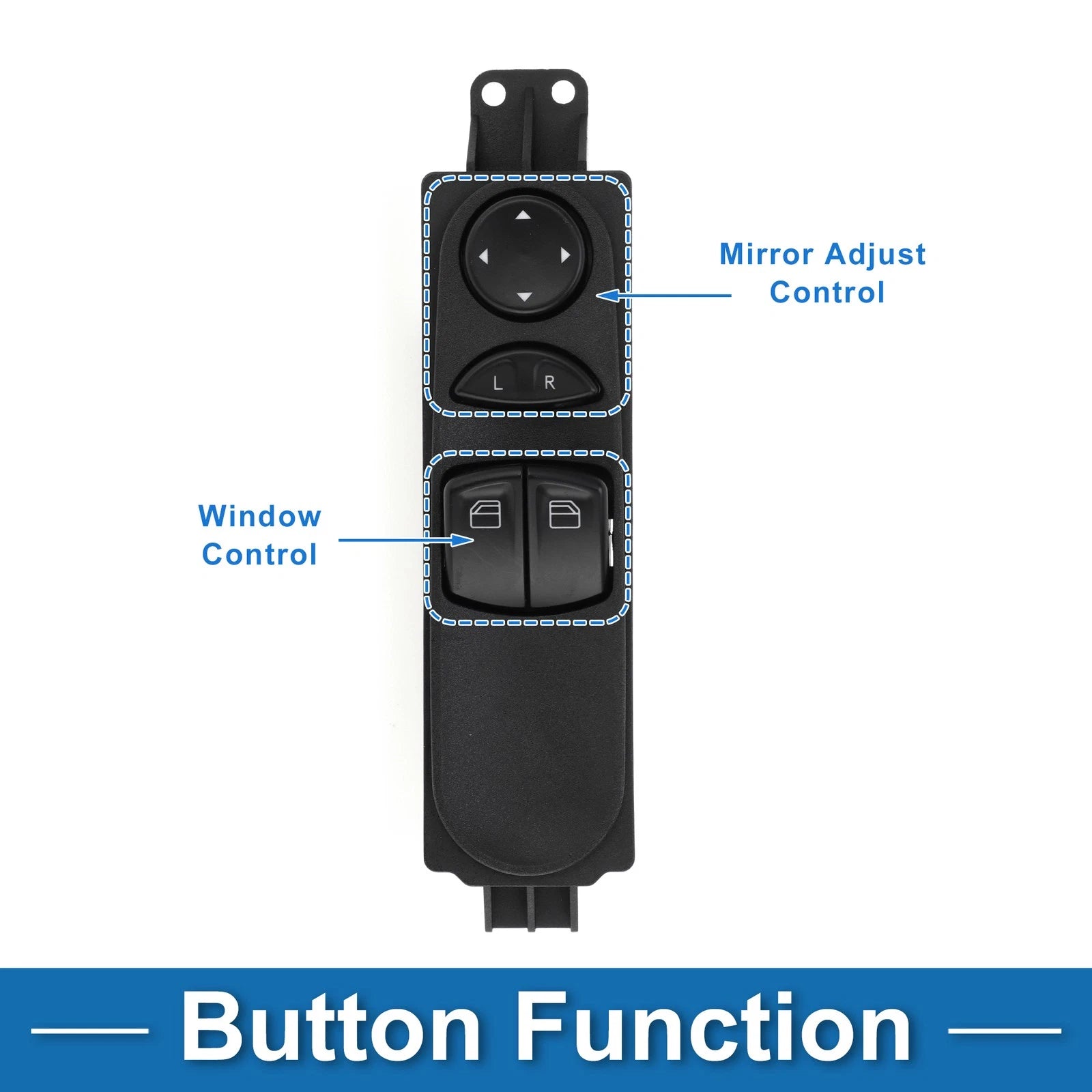Power Window Switch Replacement for Mercedes-Benz Viano W639 (2003–2010)