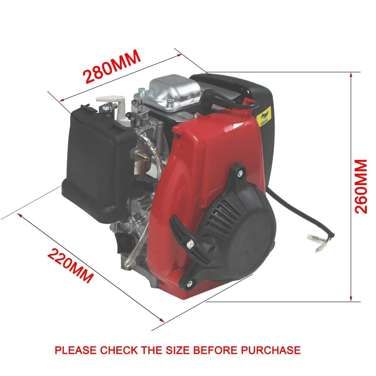 Engine Motor for Scooter Mini Pocket Quad Dirt Bike ATV (47cc 49cc)