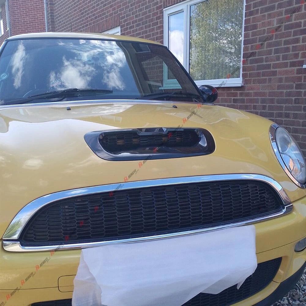 Carbon Look Hood Air Intake Vent Scoop for Mini Cooper S R55 R56 R57 R58 (2007–2014)