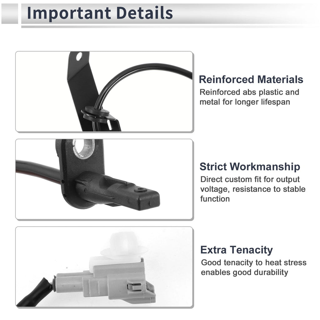 ABS Wheel Speed Sensor for Subaru Legacy Left (2009–2014)