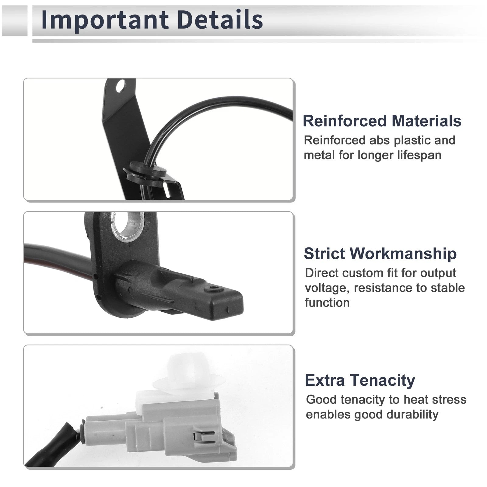 ABS Wheel Speed Sensor for Subaru Legacy Left (2009–2014)