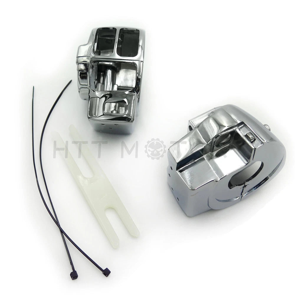 Switch Housing Cover for Harley Electra Glide FLHTCU FLHTCUI FLHTK (Chrome)