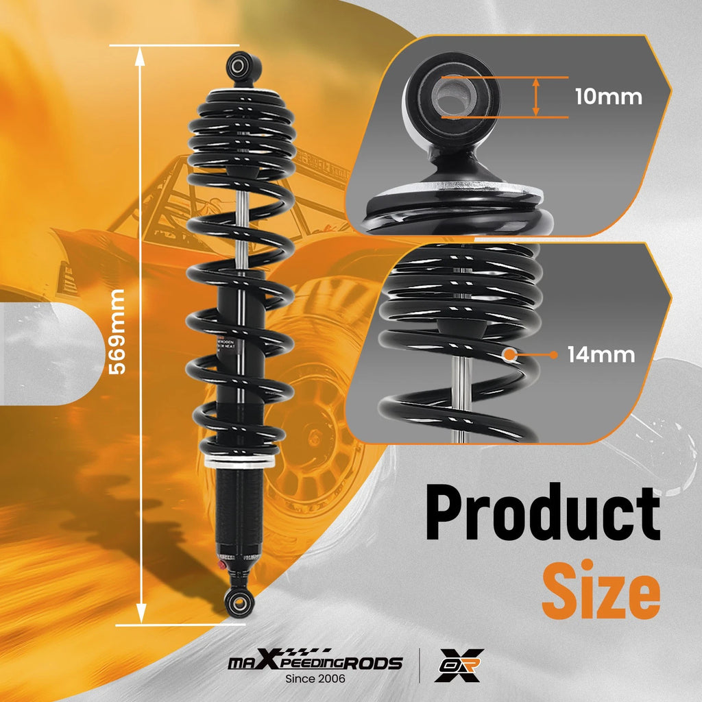 Rear Coilover Shock Absorber for Polaris General 1000 (2017–2019)