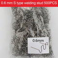 500PCS Hot Staples Stainless Steel Tools for Workshop (0.6/0.8mm)