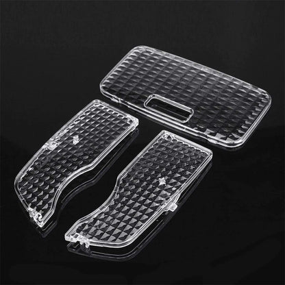 3Pcs Interior Map Dome Light Lamp Lens Cover Housing For Toyota Prius 2010-2015